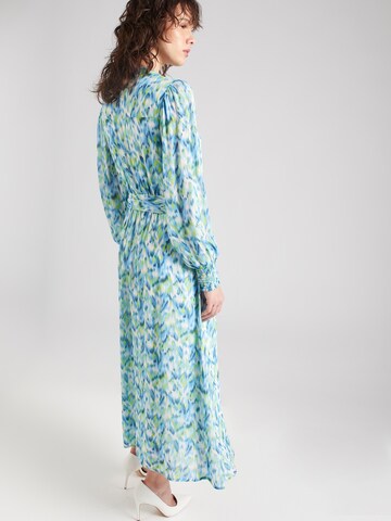 Esqualo - Vestido camisero en azul