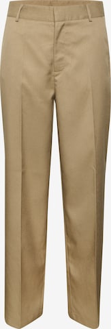 Kaffe Pleated Pants 'Sira' in Brown: front