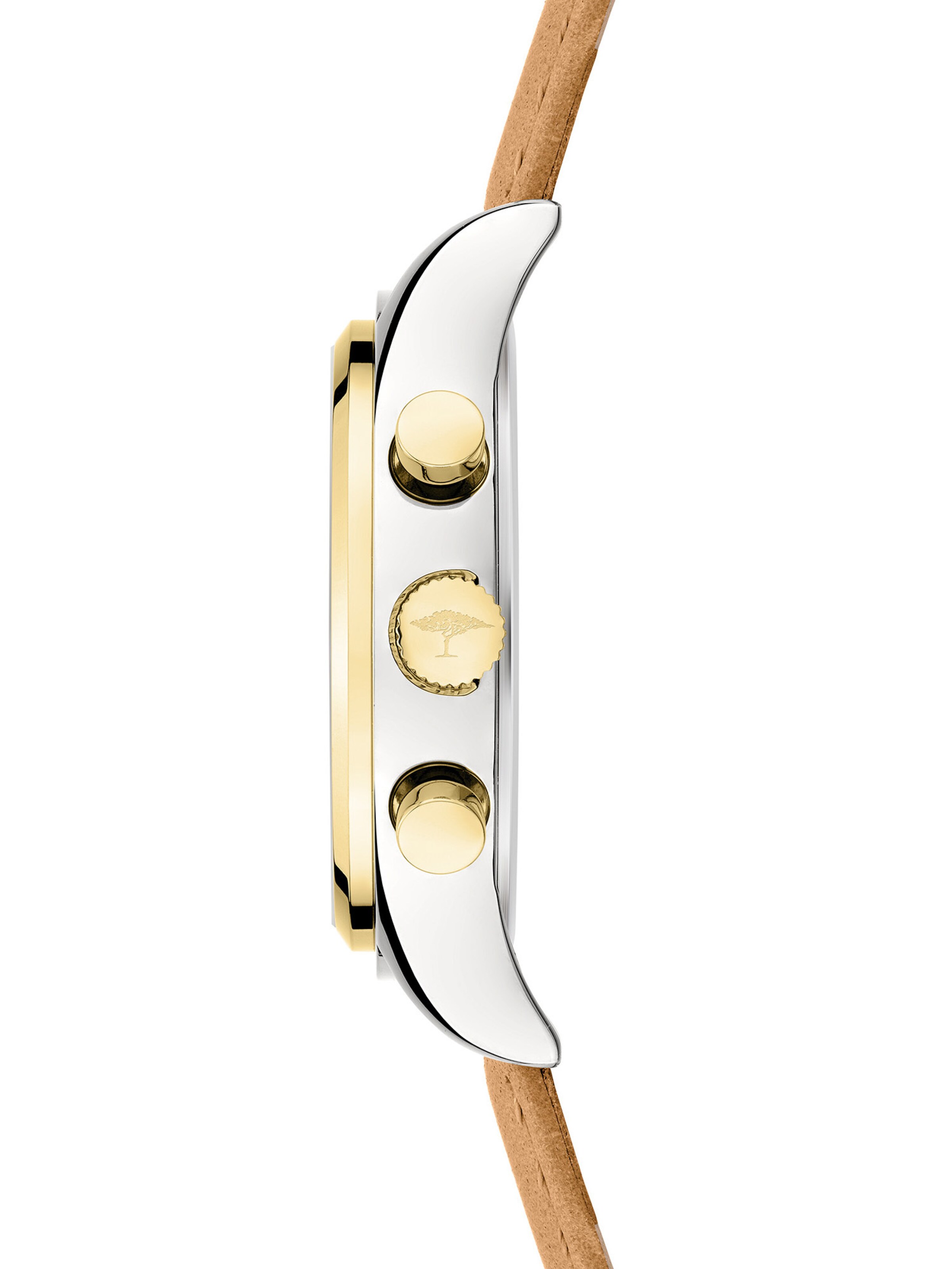 FYNCH-HATTON Analoguhr in Braun