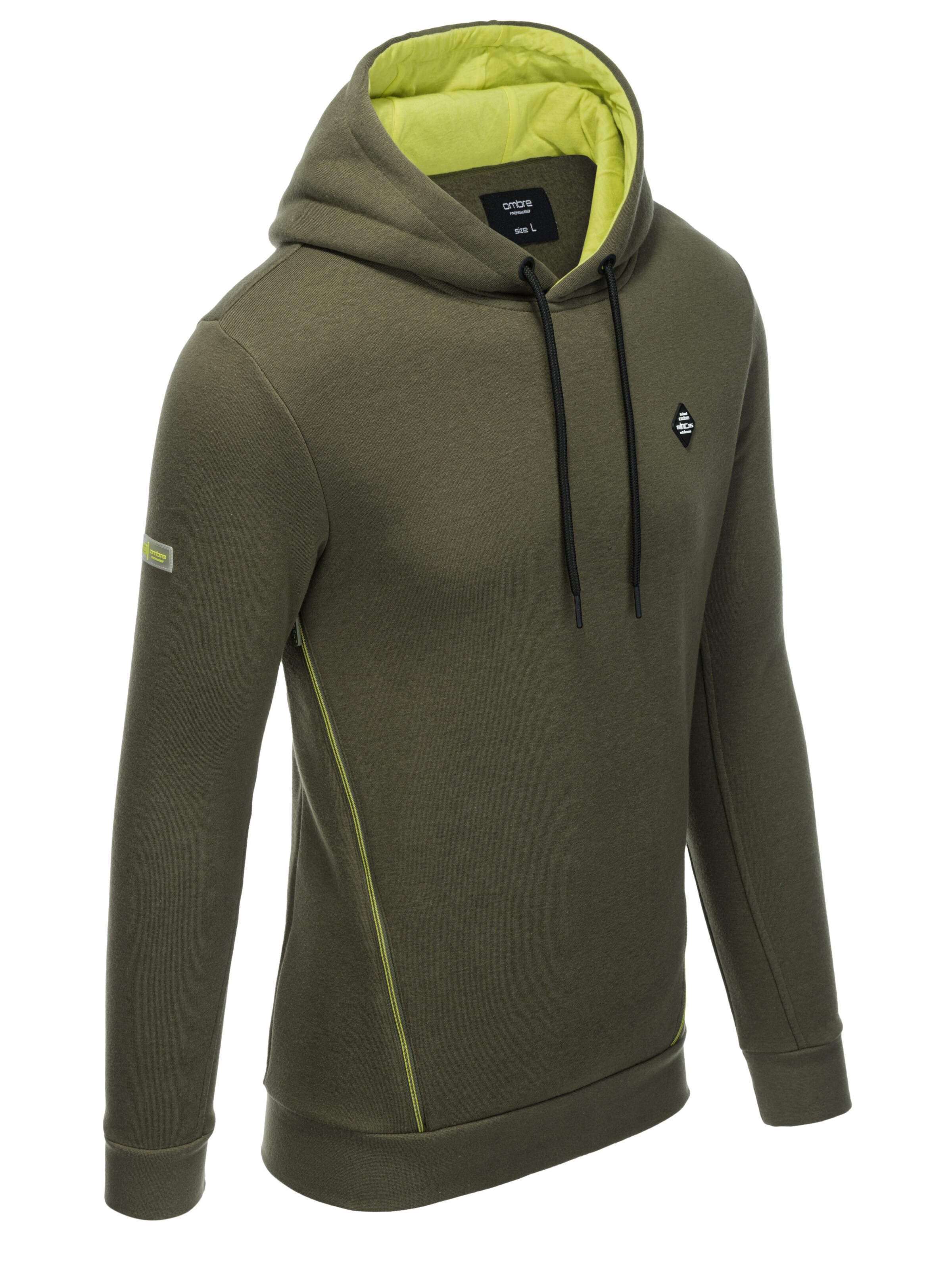 Ombre Sweatshirt 'SSNZ-22FW-006' in Grün