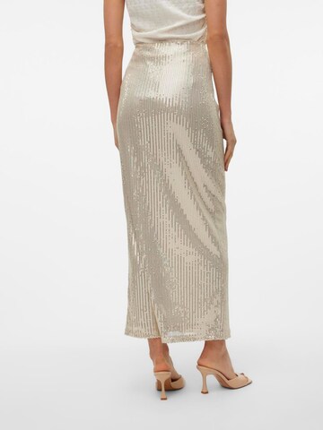 VERO MODA Nederdel '10306132' i sølv