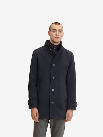 TOM TAILOR Between-Seasons Coat in Blue: front