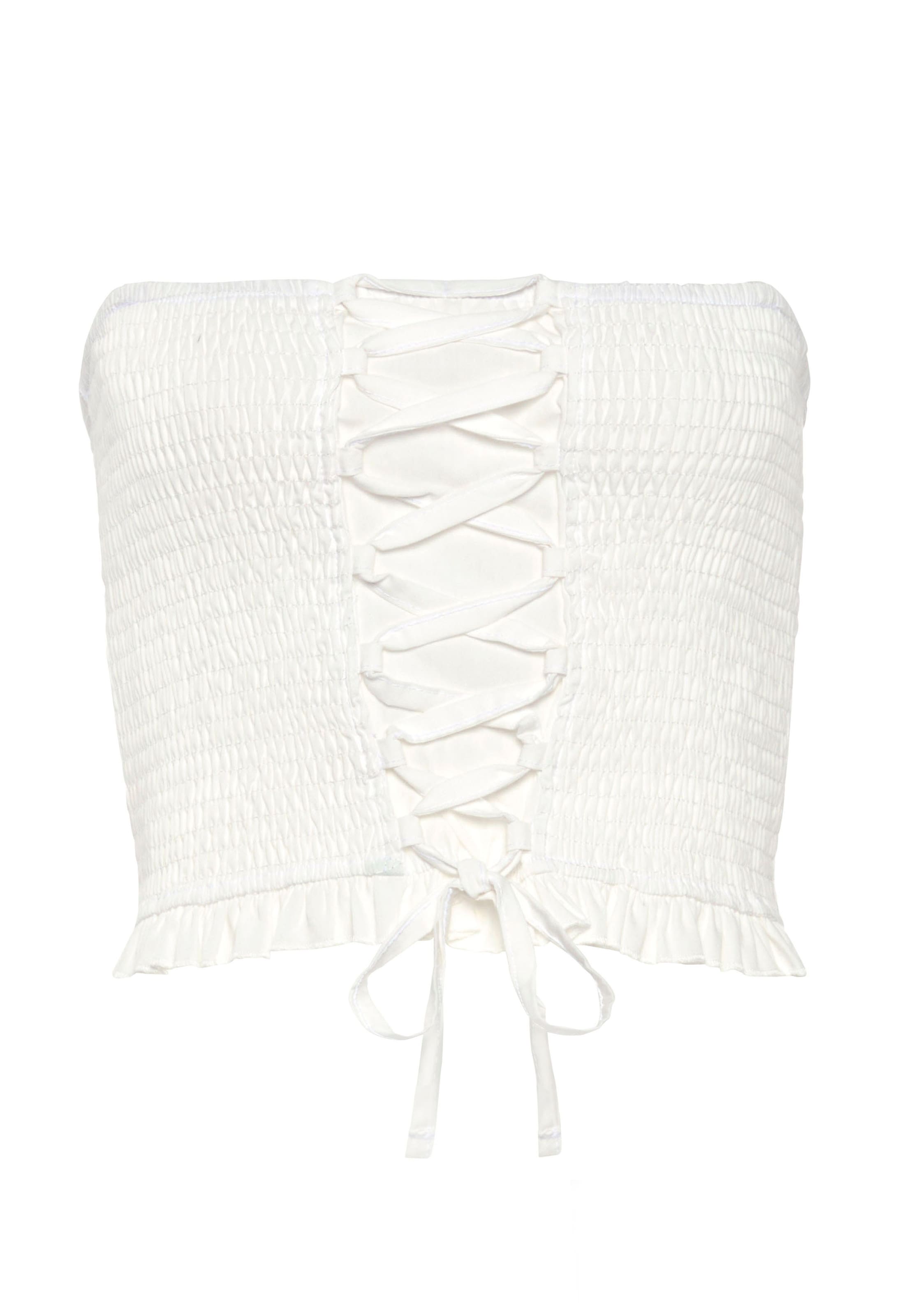 BUFFALO Топ в Бежевый: спереди