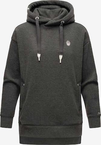 Sweat-shirt 'Silberengelchen' NAVAHOO en gris : devant