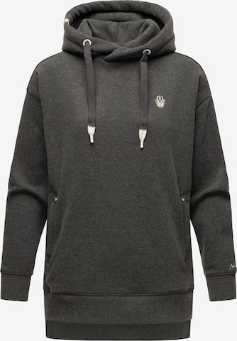 NAVAHOO Sweatshirt 'Silberengelchen' in Grau: predná strana