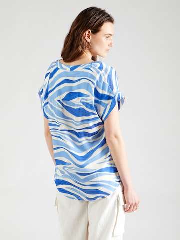 Fransa - Blusa 'ZENA' en azul