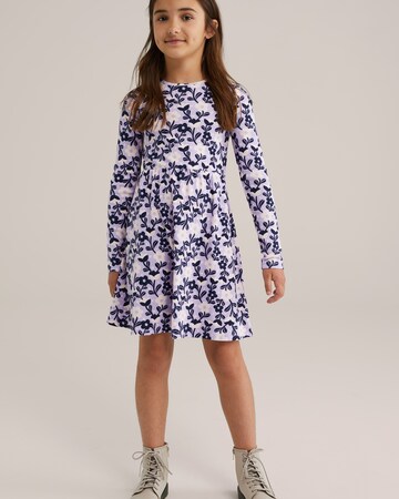 WE Fashion Dress in Purple: front