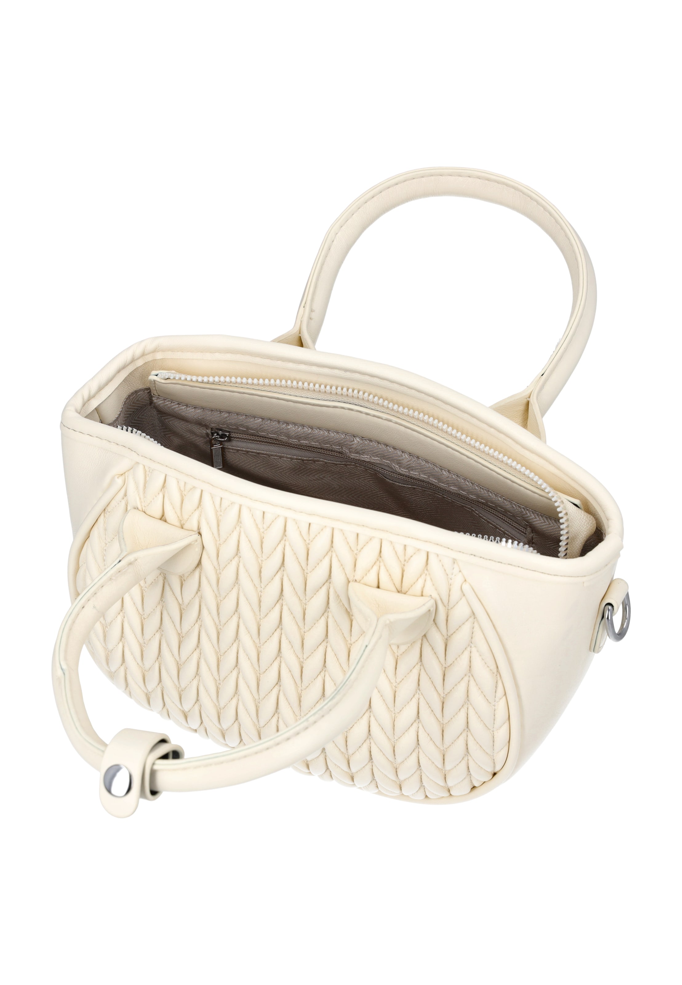 Usha - Bolso de mano en blanco