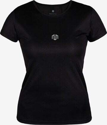 MOROTAI Performance Shirt in Black: front