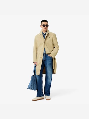LACOSTE Shopper 'Lacoste Sac Cabas XL Summer Pack Mono Jacquard Denim' in Blauw