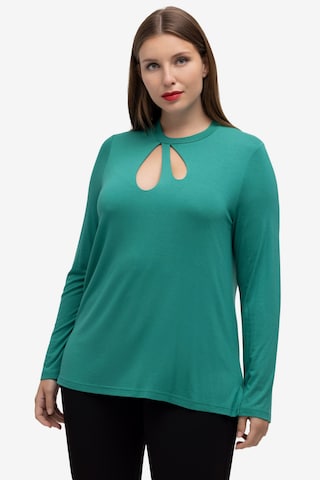 Ulla Popken Blouse in Green: front