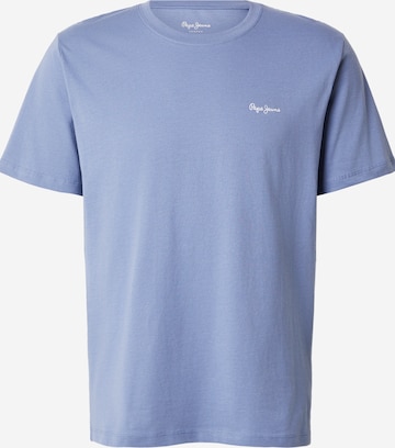 zils Pepe Jeans T-Krekls: no priekšpuses