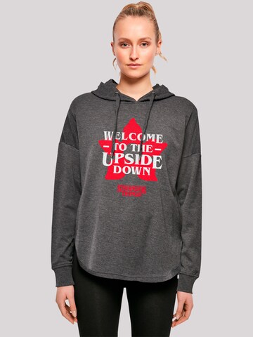 F4NT4STIC Sweatshirt 'Stranger Things Upside Down Dreams Netflix TV Series' in Grau