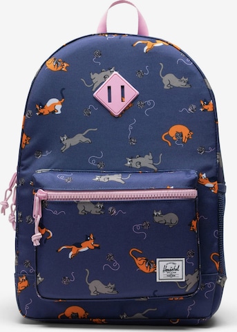 Herschel Rucksack 'Heritage' in Blau: Vorderseite