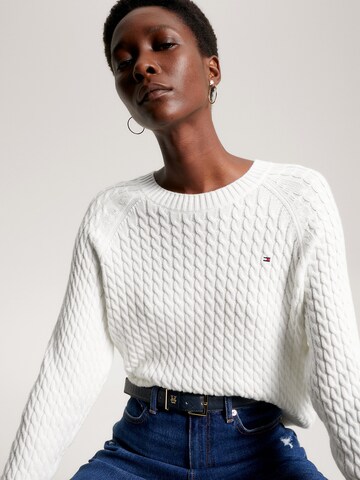 Pull-over TOMMY HILFIGER en blanc