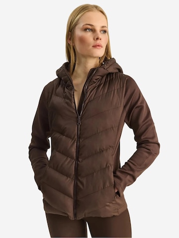 Bianco Lucci Winter Jacket in Brown