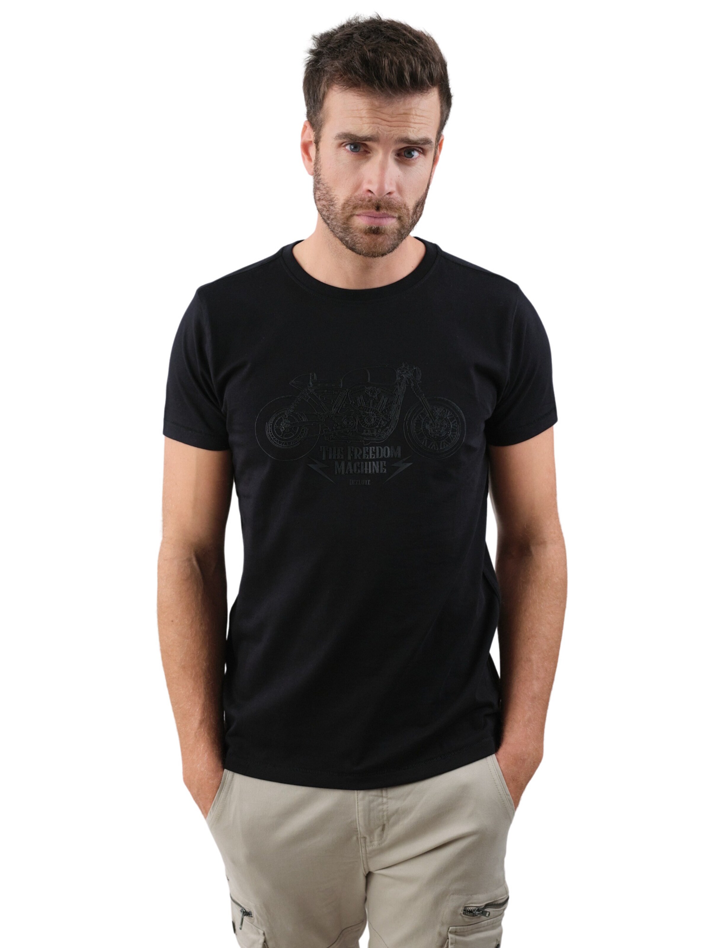 Deeluxe Bluser & t-shirts 'Berley' i sort: forside