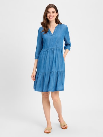 Marie Lund Dress in Blue: front