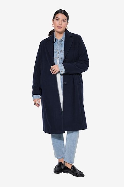 Studio Untold Between-seasons coat in Marine blue, Item view