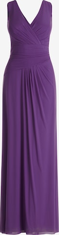 Vera Mont Evening Dress in Purple: front