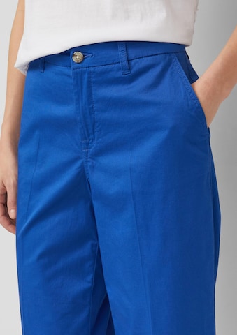 Wide Leg Pantalon s.Oliver en bleu