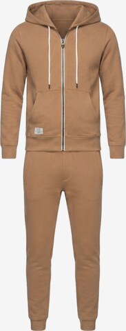 Ombre Huispak in Bruin: voorkant