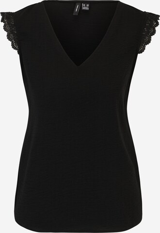 Vero Moda Petite Bluzka 'NANNA' w kolorze czarny: przód