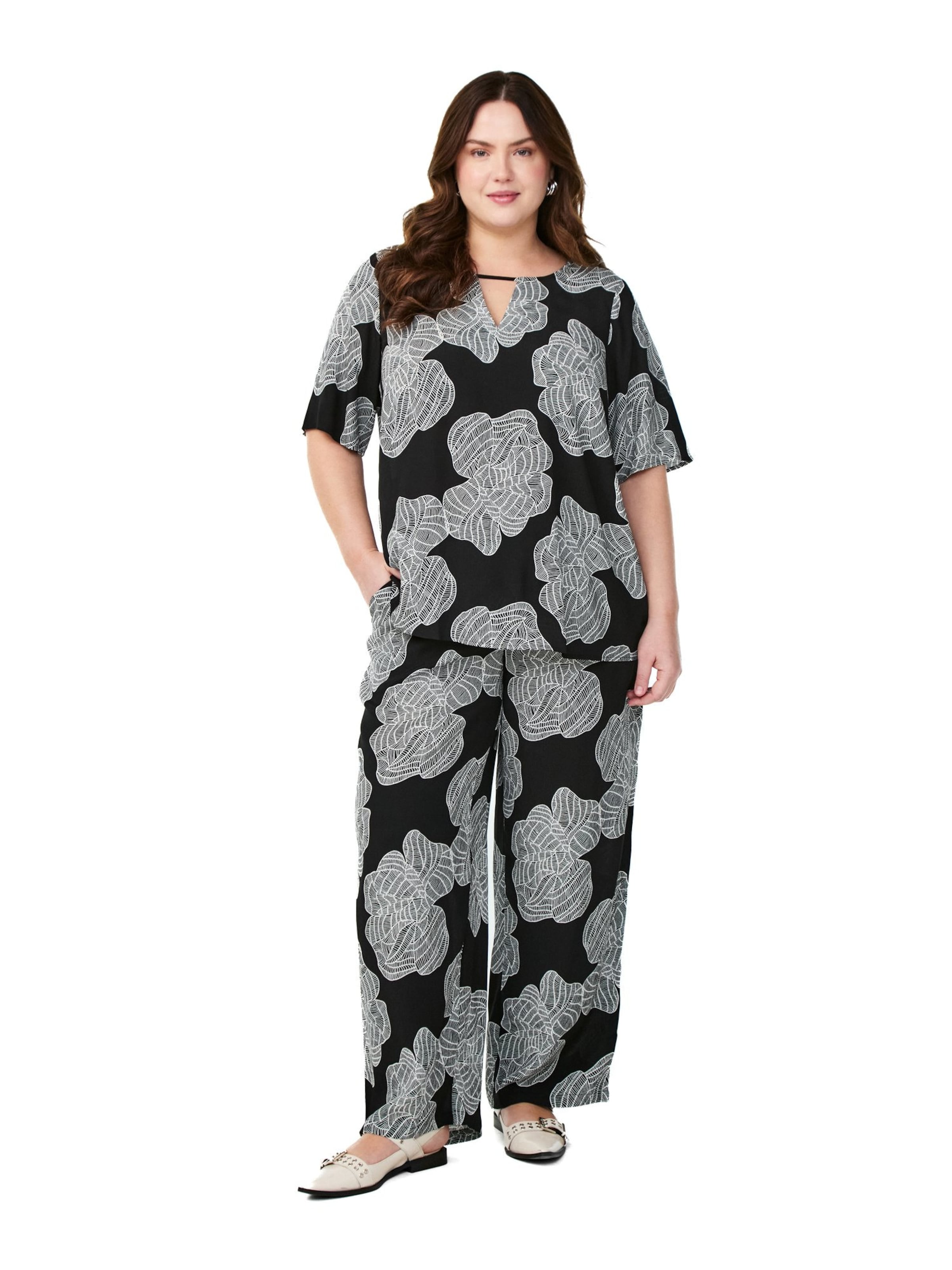 juoda Zizzi Laisvas Kelnės 'Vbella'