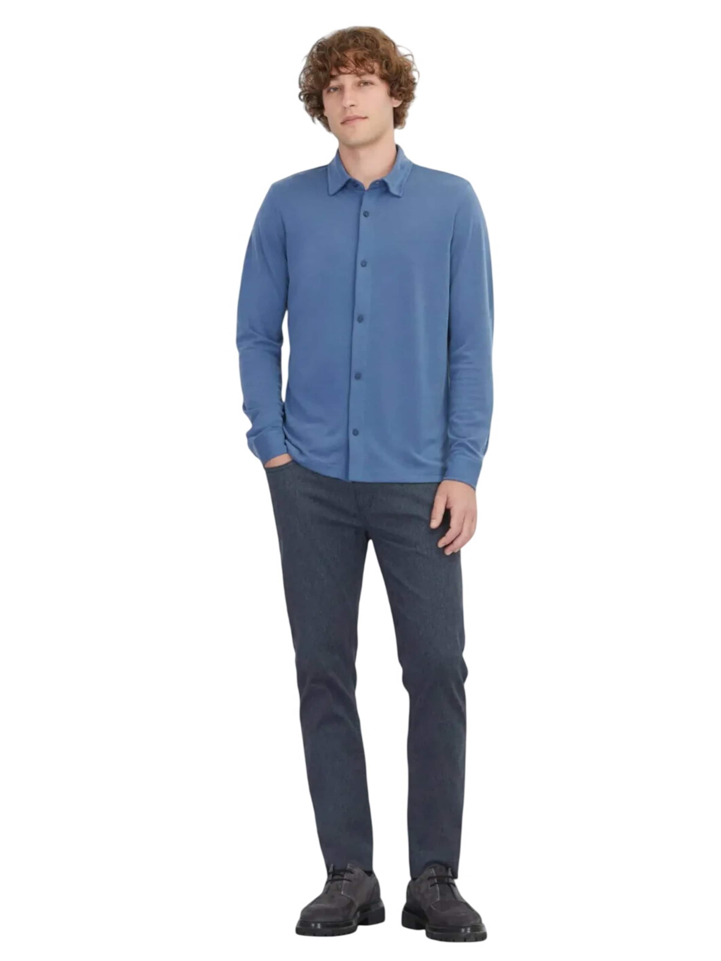 KİP Regular fit Button Up Shirt in Blue