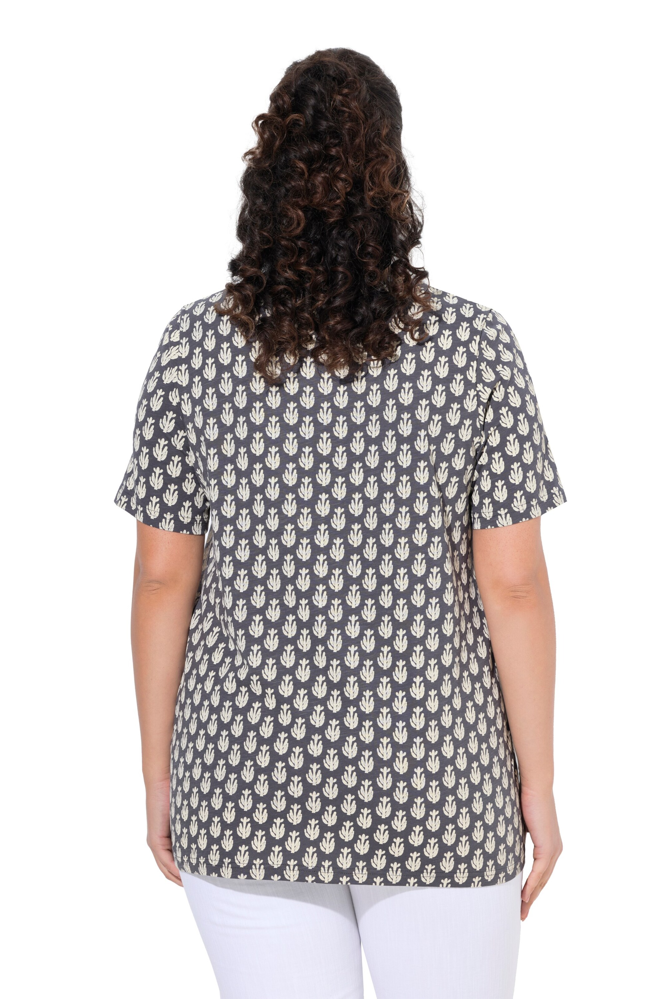 Ulla Popken Shirt in Grijs