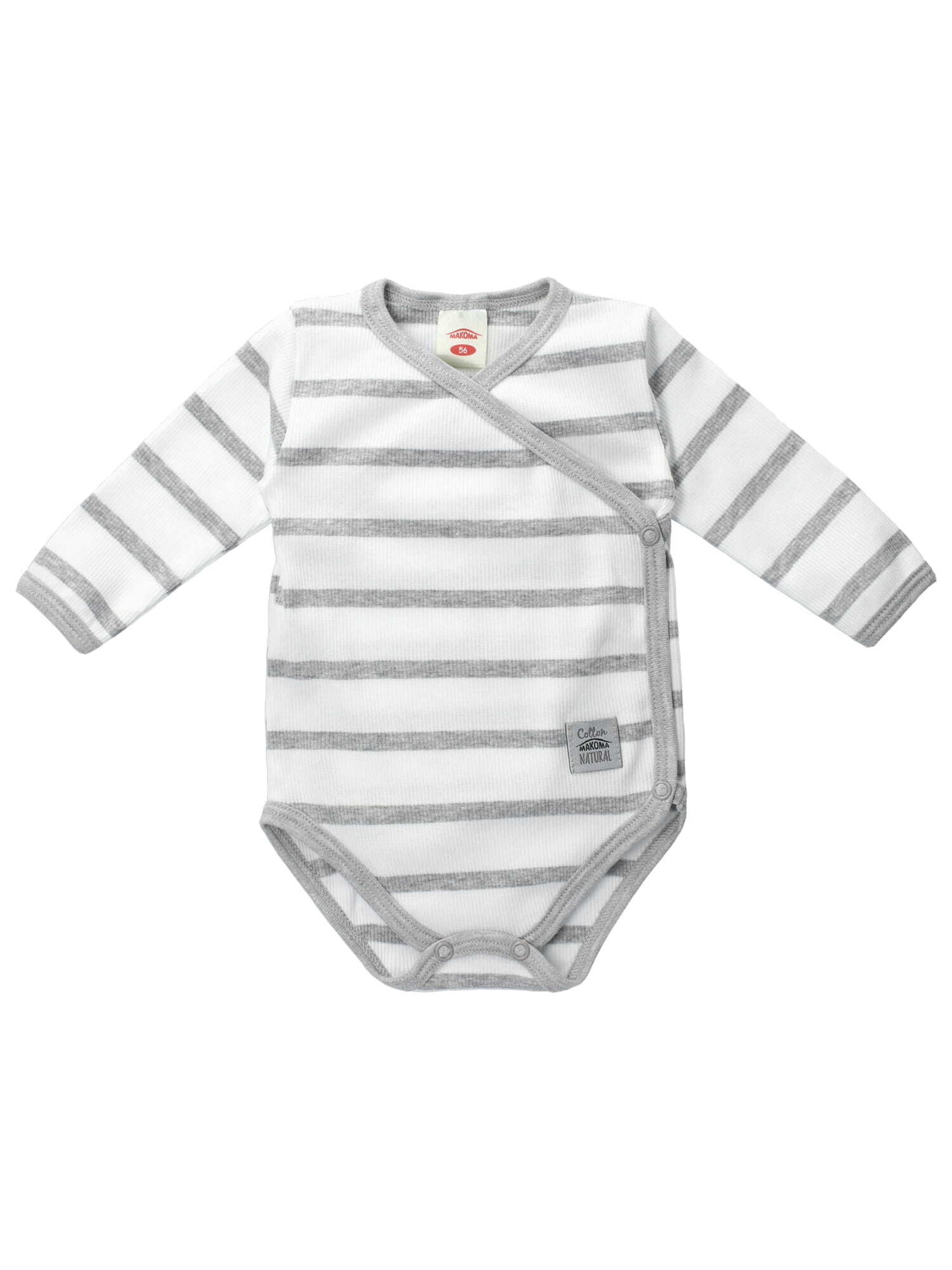 Makoma Rompertje/body in Wit: voorkant