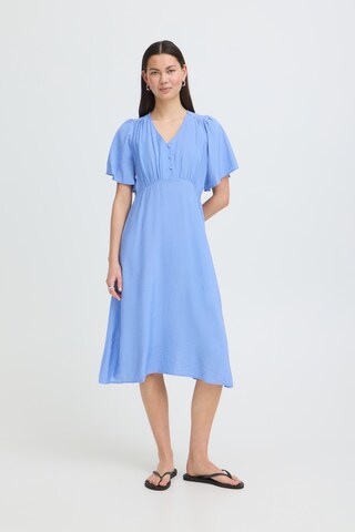 ICHI Kleid in Blau: Vorderseite