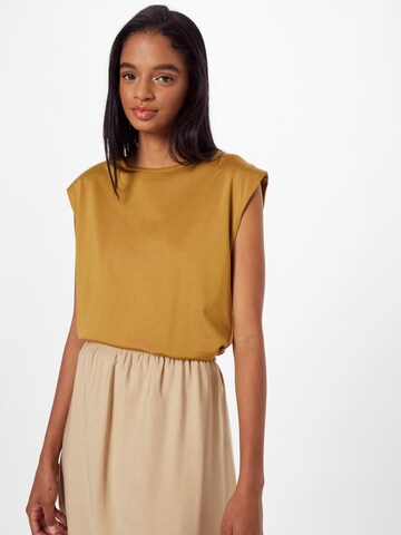 Karo Kauer Shirt 'Sparkle' in Yellow: front