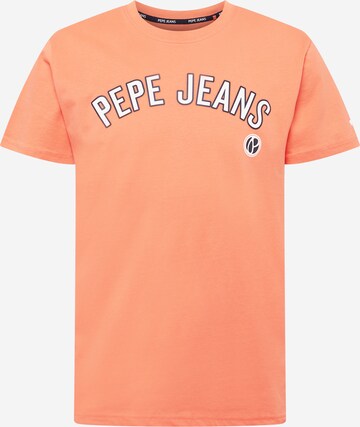 Pepe Jeans T-Shirt 'ALESSIO' in Orange: predná strana