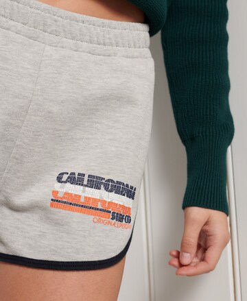 Superdry Regular Broek 'Cali' in Grijs