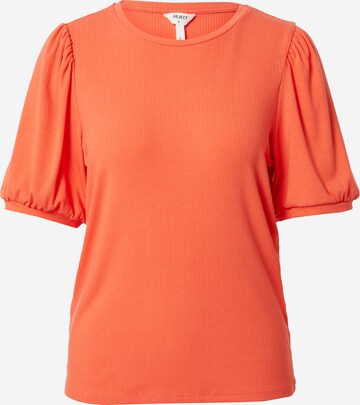 OBJECT - Camiseta 'JAMIE' en naranja: frente