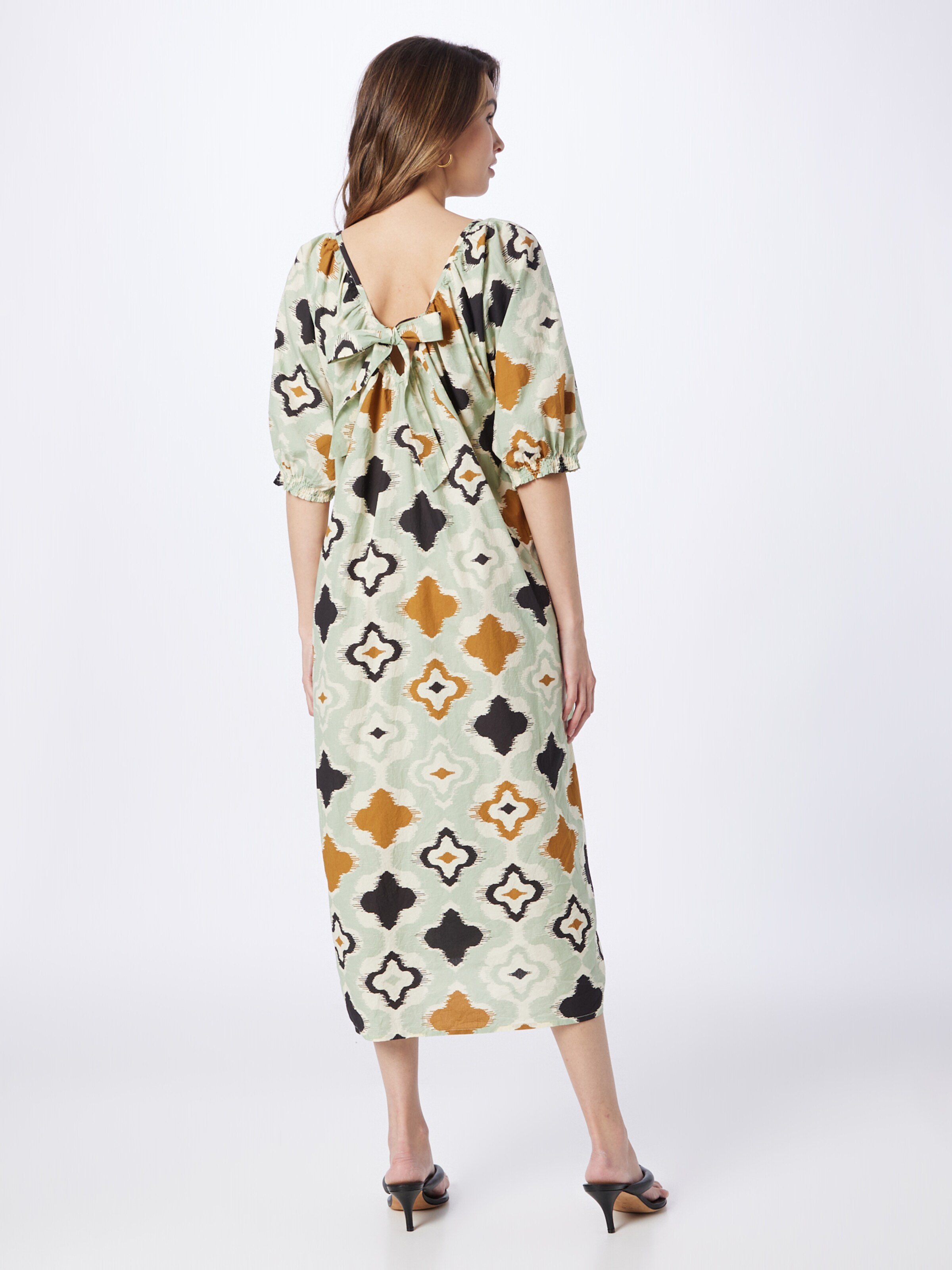 Frauen Große Größen Masai Kleid 'Nyana' in Grün - LJ29385 Frauen Große Größen Masai Kleid 'Nyana' in Grün - LJ29385