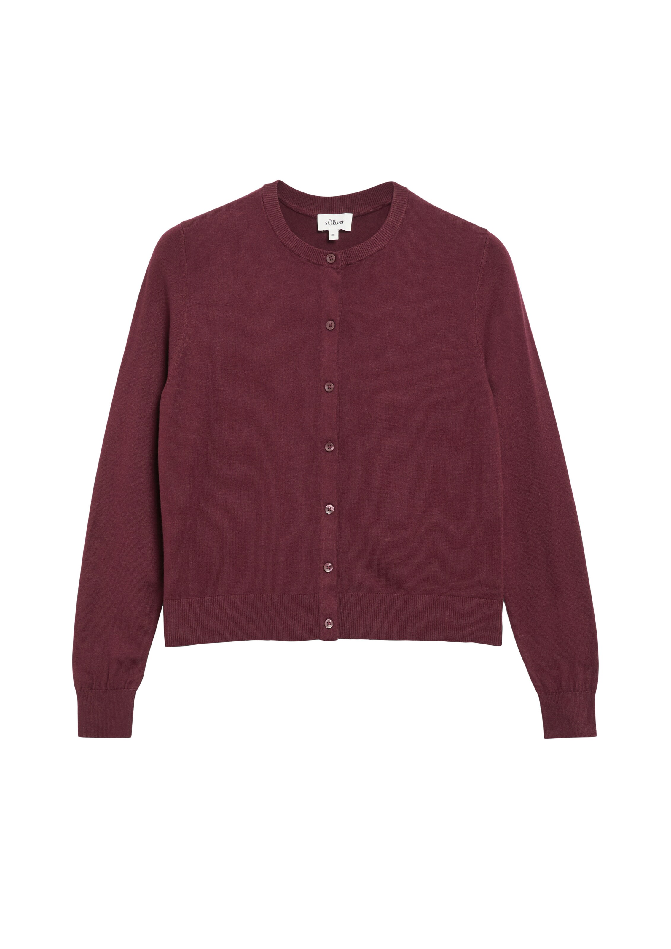 s.Oliver Strickjacke in Rot: Vorderseite