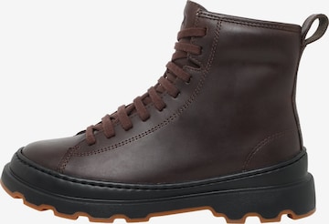 CAMPER Schnürstiefelette 'Brutus+' in Braun: Vorderseite