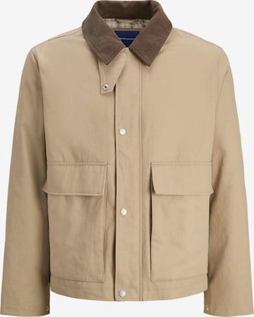 JACK & JONES - Chaqueta de entretiempo en beige: frente