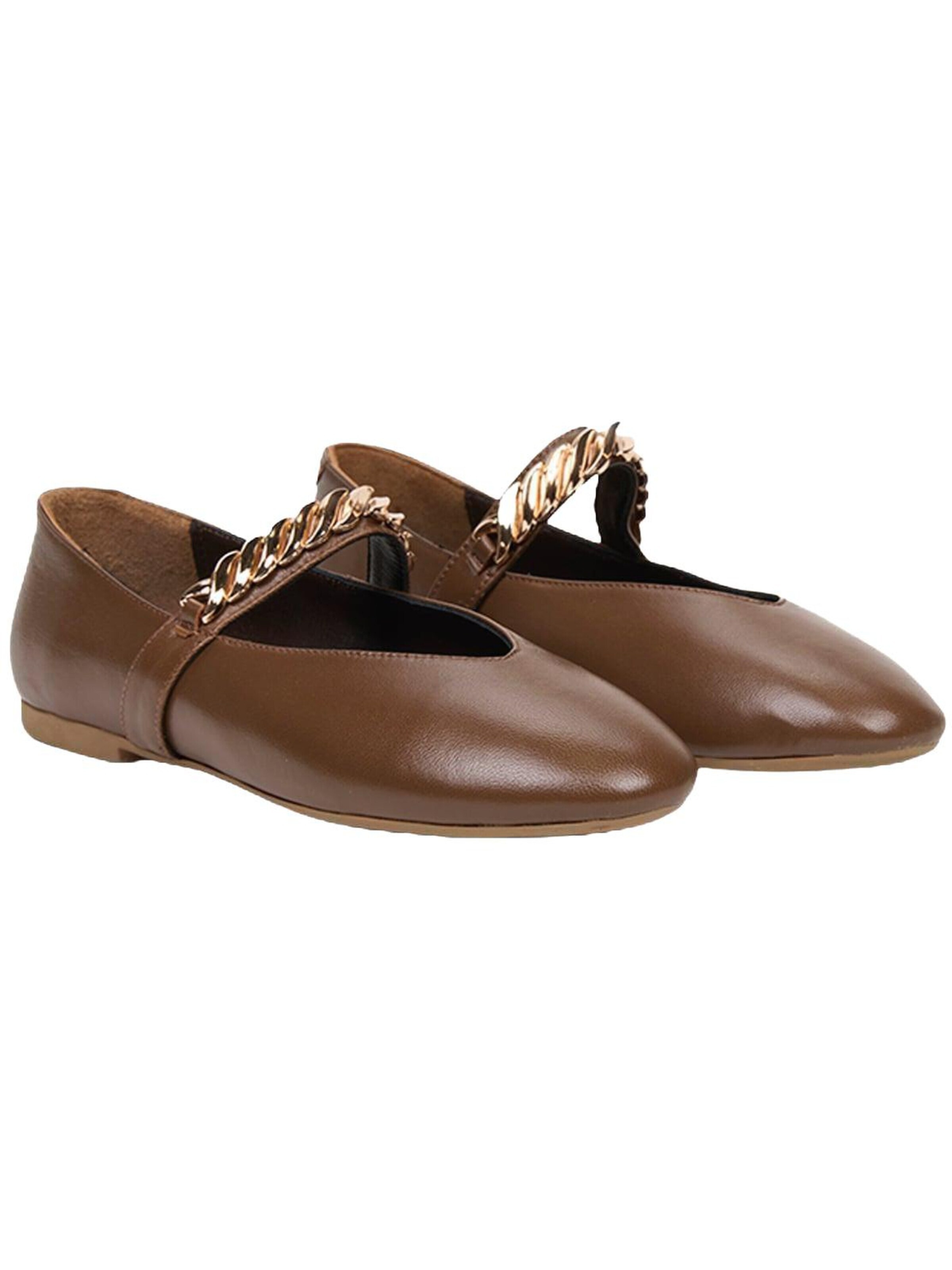 Desa Ballet Flats 'Ballerinas' in Brown
