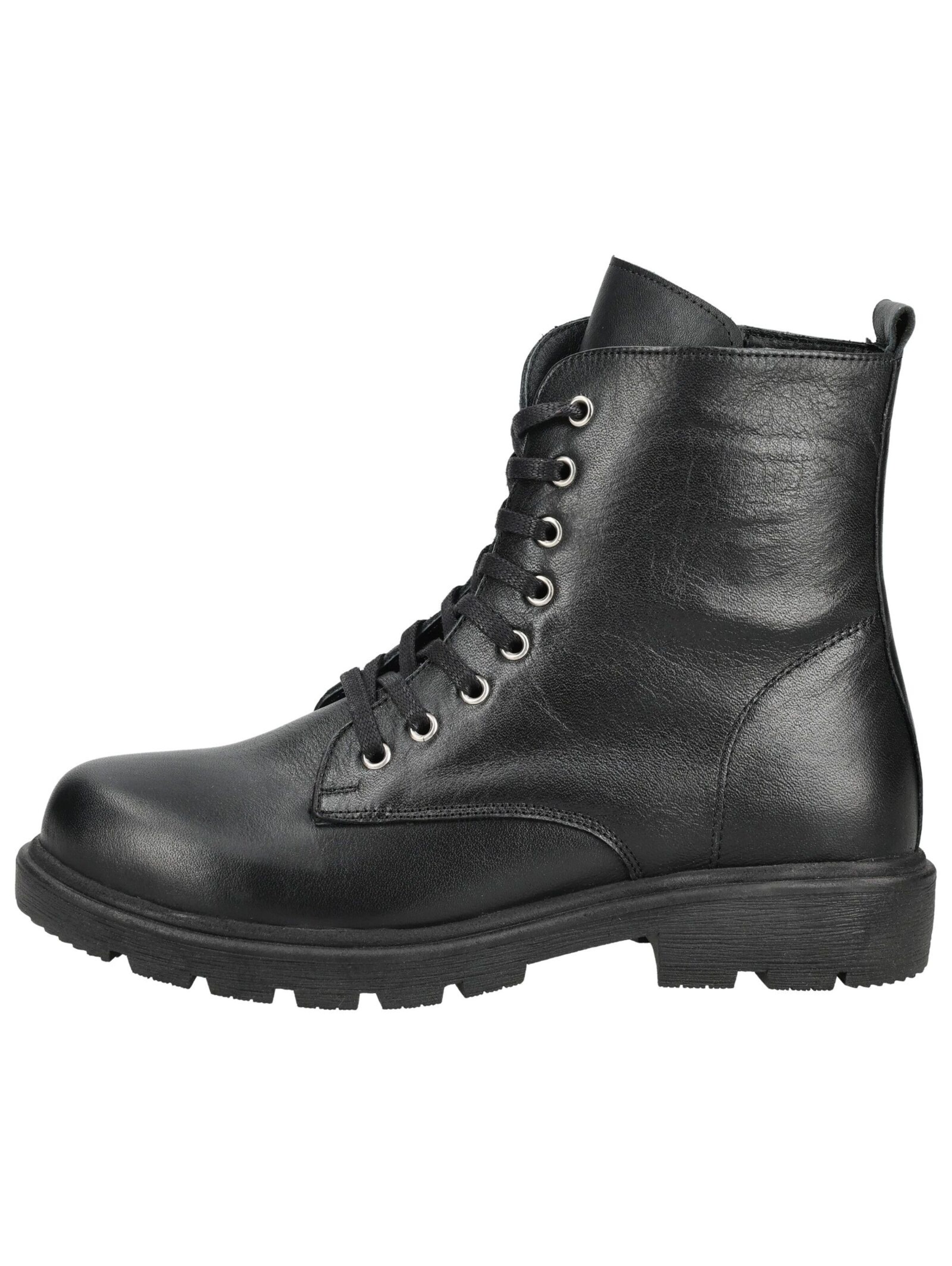 ANDREA CONTI Lace-up bootie in Black