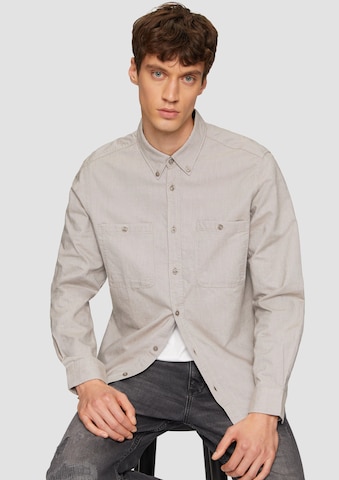Coupe regular Chemise s.Oliver en marron