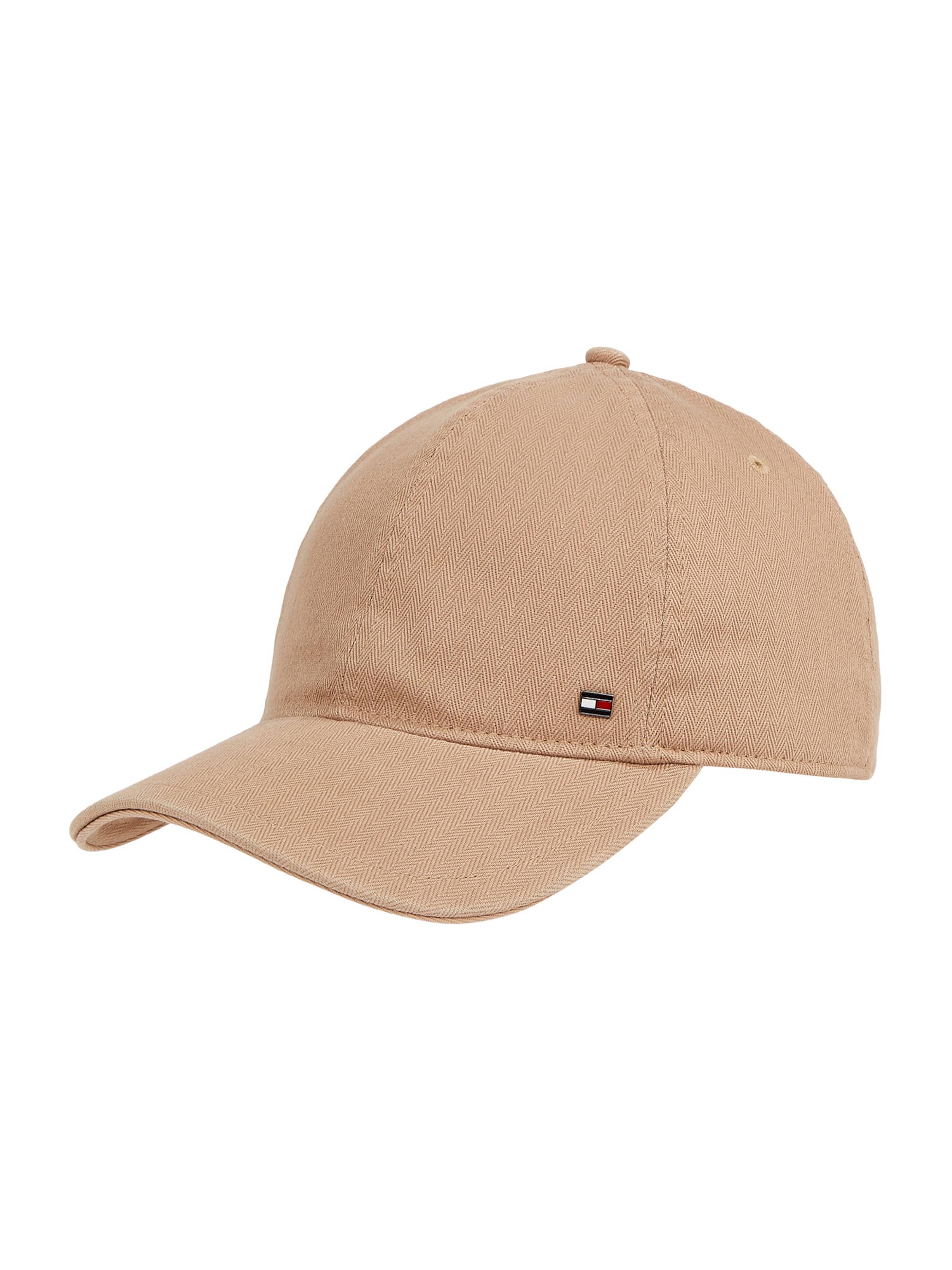 Casquette TOMMY HILFIGER en marron : devant