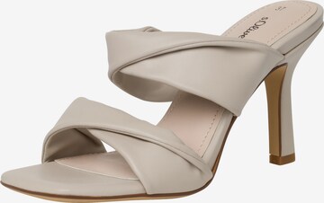 s.Oliver Mules in Beige: front