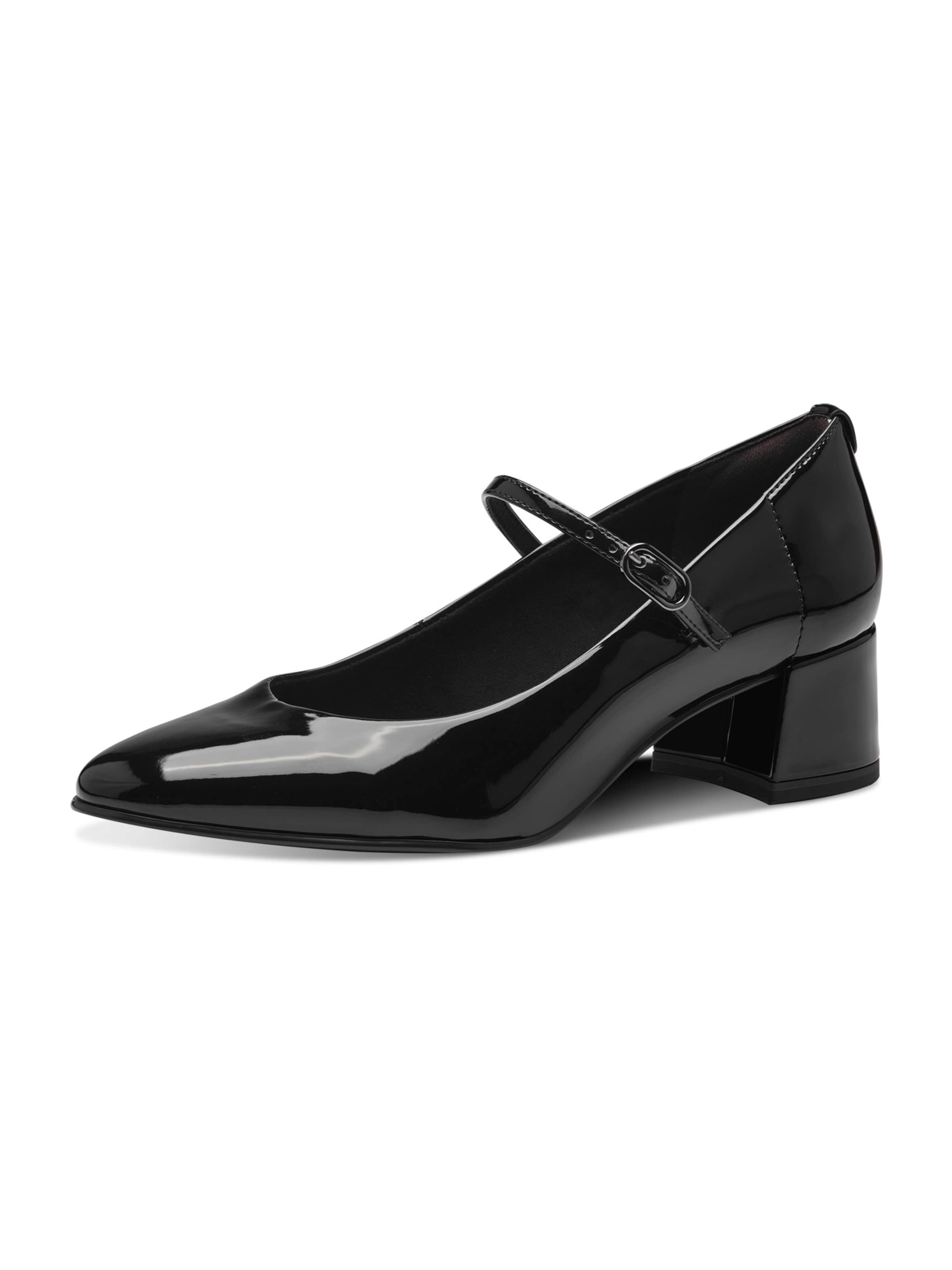 Tamaris Γόβες slingback σε μαύρο: μπροστά