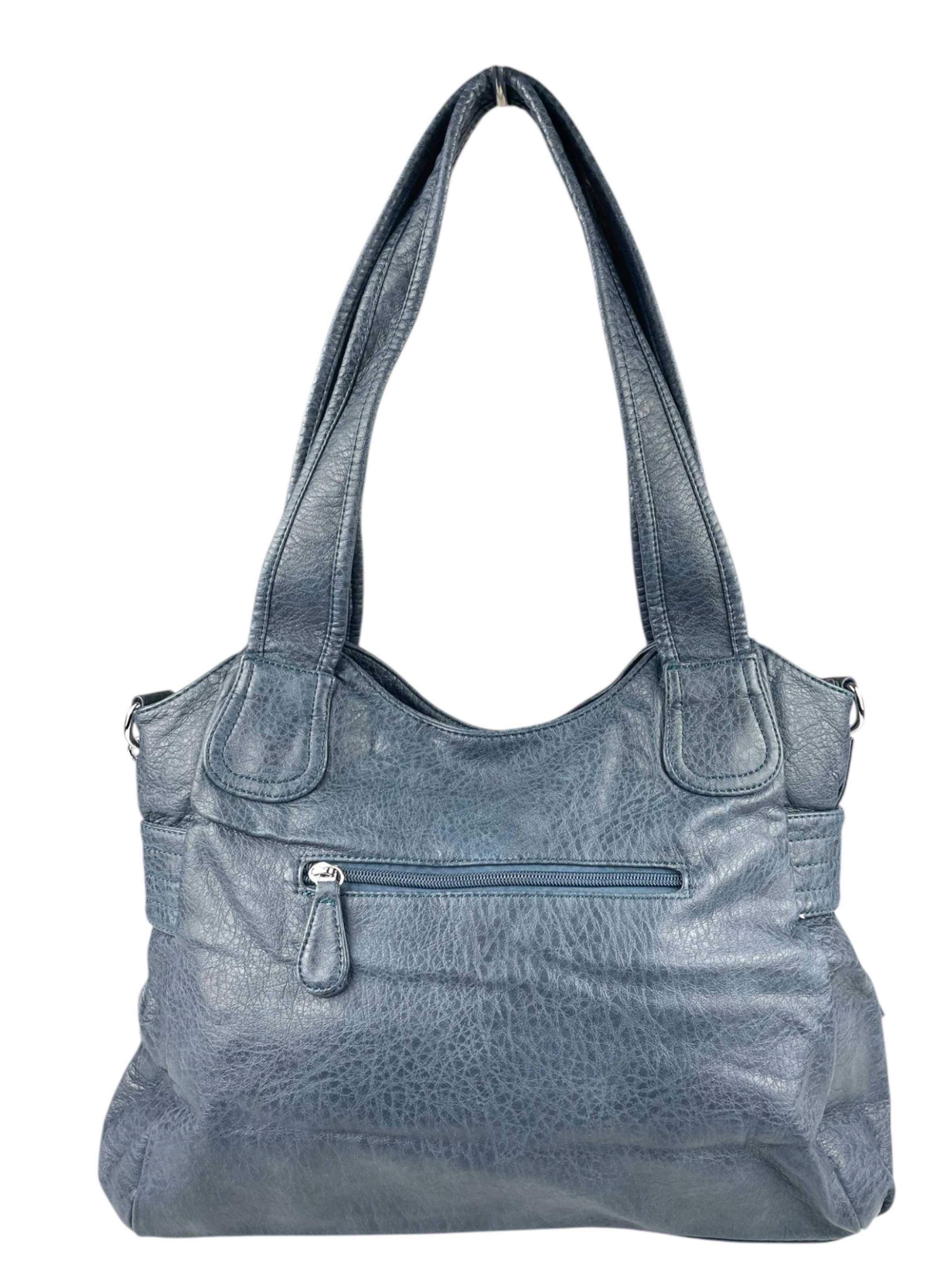 Borsa a spalla di Kumixi in blu