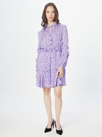 PINKO - Vestidos camiseiros 'PICCADILLY' em roxo: frente