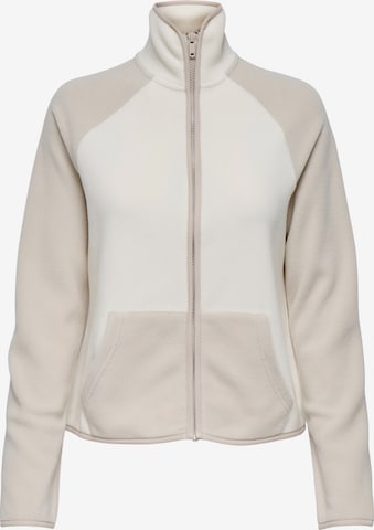 ONLY PLAY Polár dzseki 'Julie' - bézs: elől