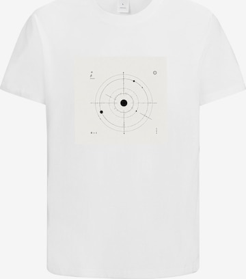 HUSKSWARE Shirt in Weiß: Vorderseite